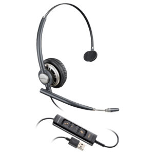 HP Poly Jednouszny zestaw słuchawkowy Poly EncorePro 715 USB-A TAA