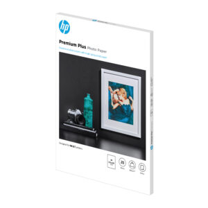 HP Papier fotograficzny Premium Plus, błyszczący – 20 arkuszy/A4/210 x 297 mm