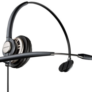 Poly EncorePro 710 Monaural Headset +Quick Disconnect EMEA - INTL English Loc  Euro plug