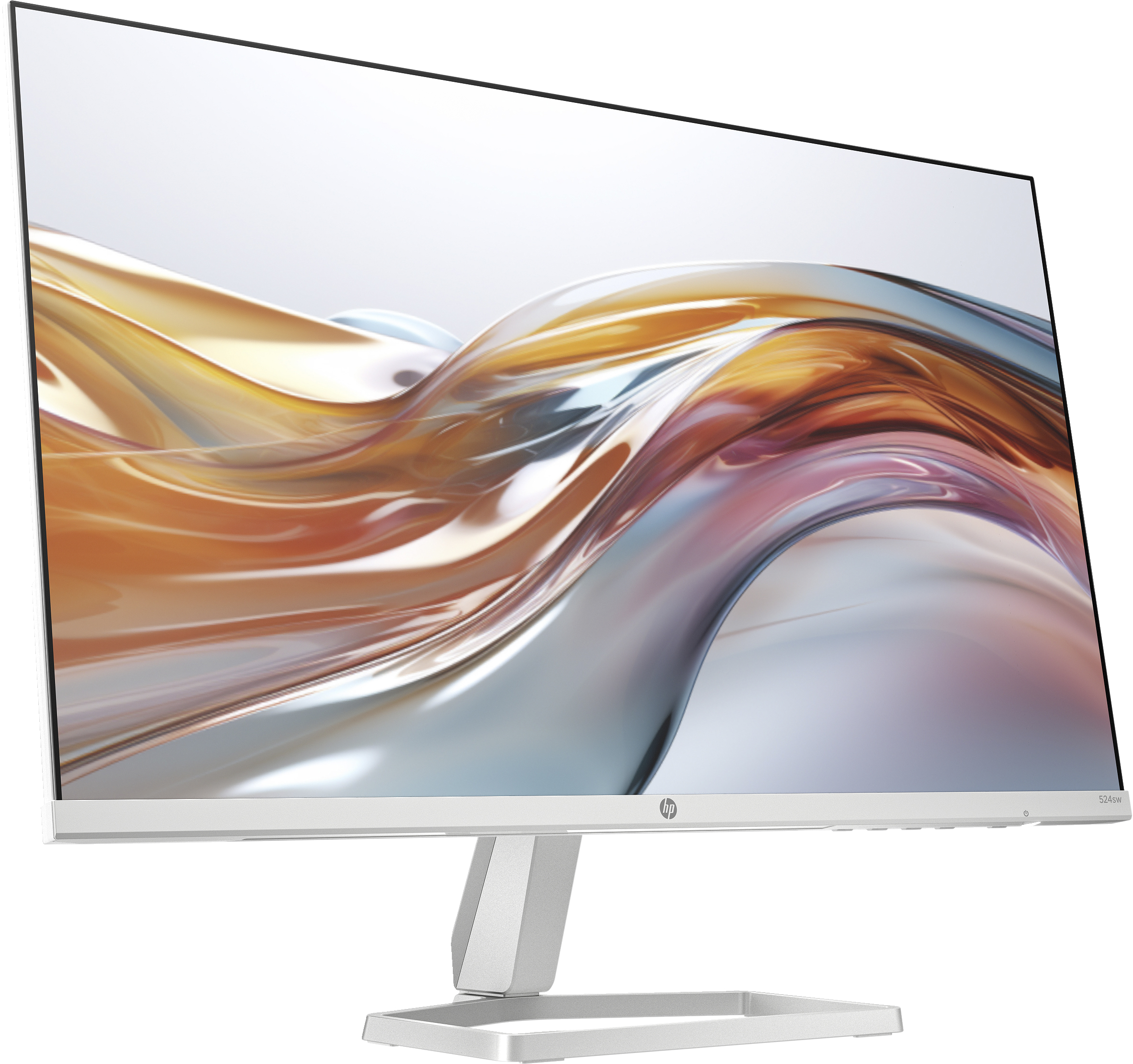 HP 23,8-calowy monitor seria 5 FHD w kolorze białym – 524sw - obrazek 3