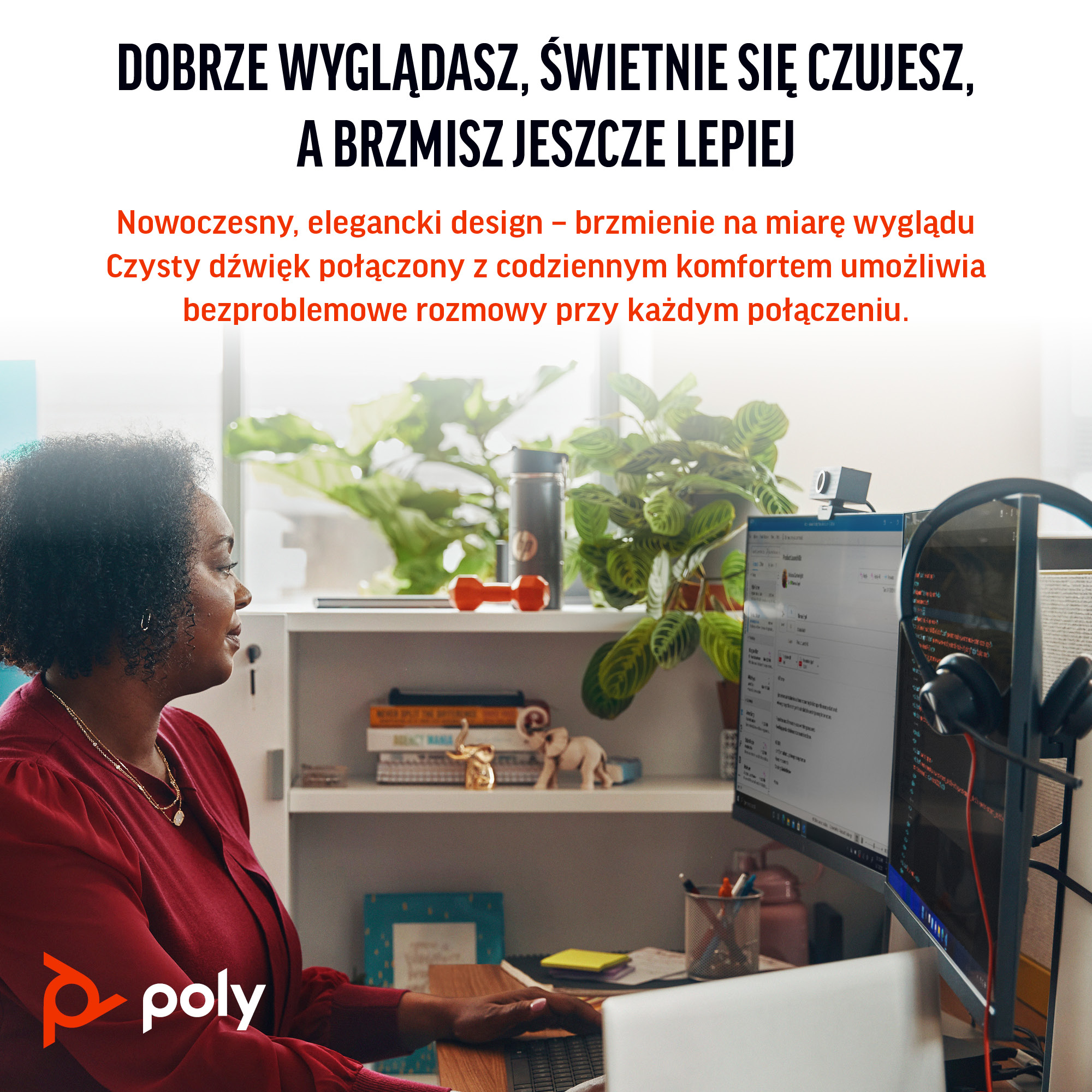 HP Poly Zestaw słuchawkowy Poly Blackwire 3310 z certyfikatem Microsoft Teams +USB-C/A Adapter TAA - obrazek 4