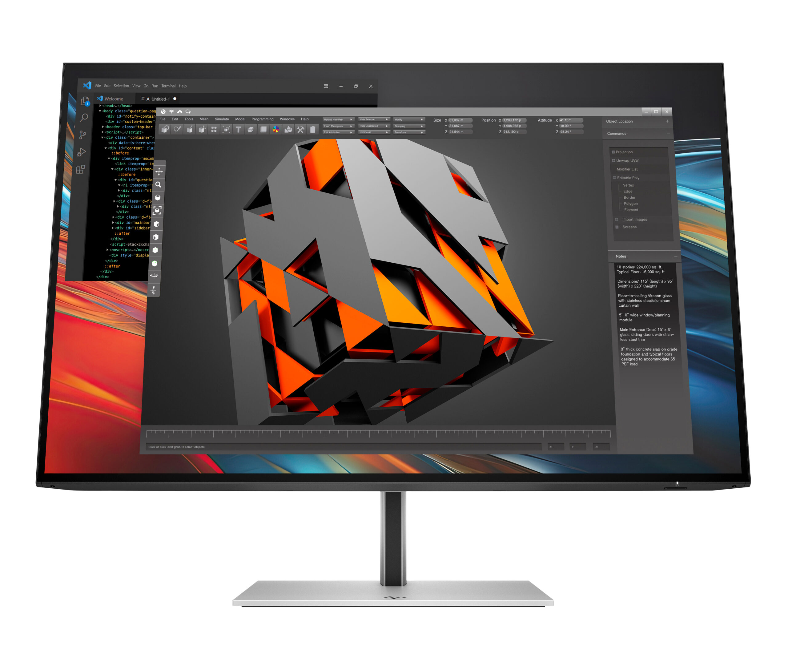 HP Series 7 Pro 24-calowy monitor Pro z serii 7 WUXGA – 724pn, bez PVC