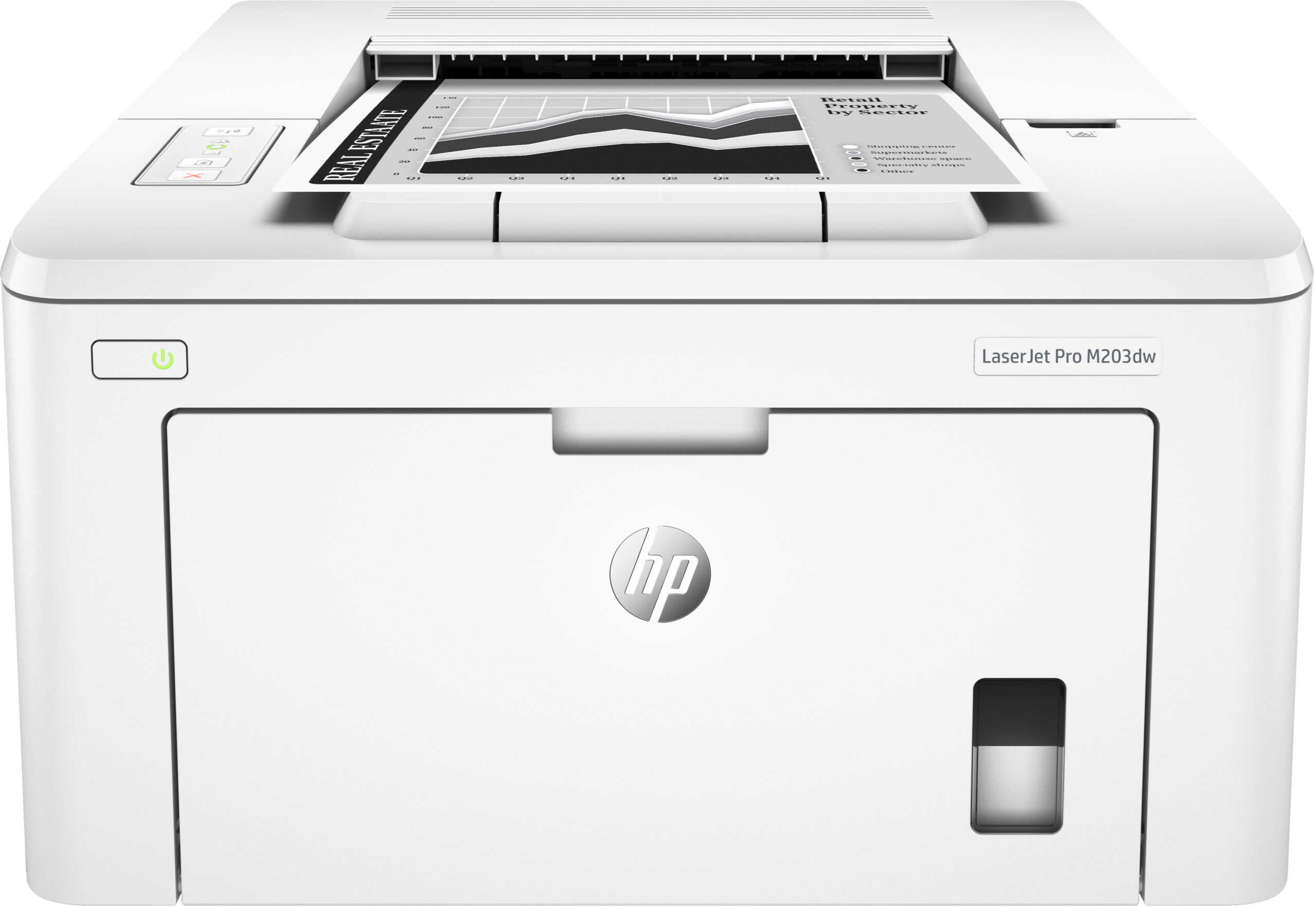 HP LaserJet Pro Drukarka M203dw, Czerń i biel, Drukarka do Dom i biuro domowe, Drukowanie, Drukowanie dwustronne