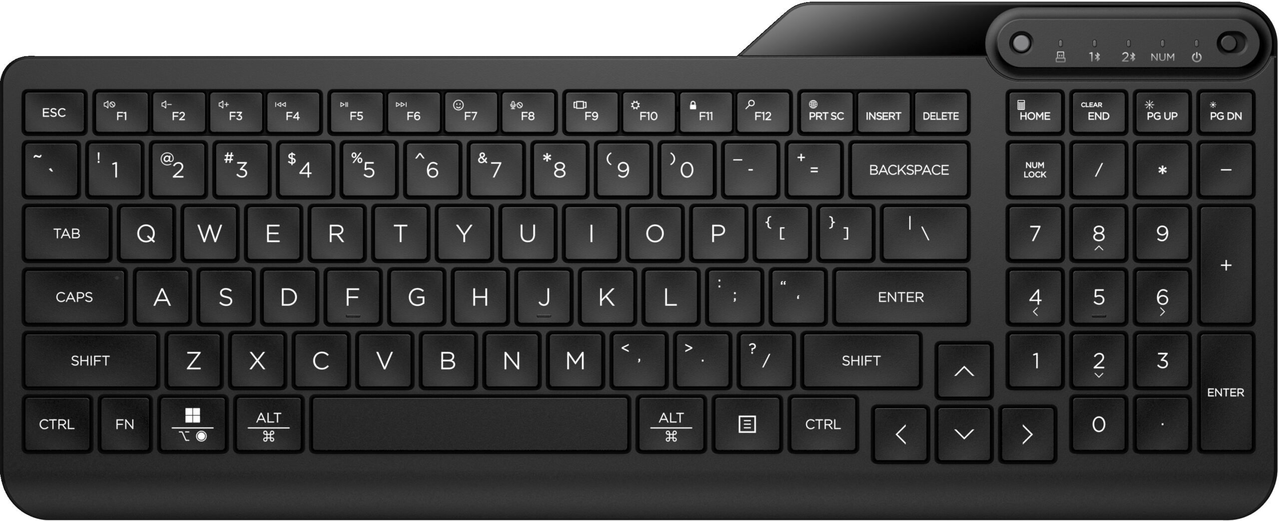 HP Klawiatura bezprzewodowa 475 z dwoma trybami - obrazek 5