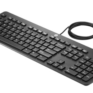 HP USB Business Slim Keyboard klawiatura Biuro Czarny