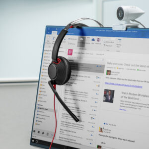 HP Poly Zestaw słuchawkowy Poly Blackwire 5220 Stereo USB-C + wtyczka 3,5 mm + przejściówka USB-C/A