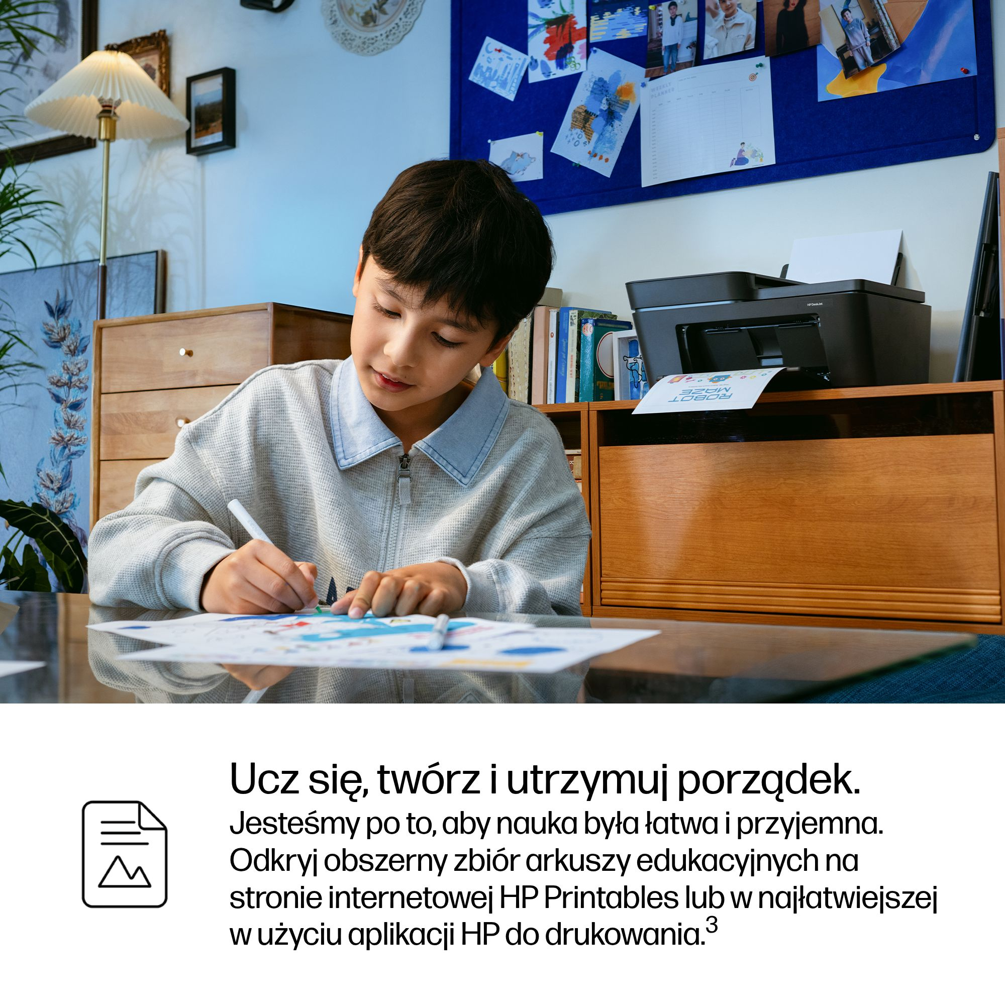 HP DeskJet 4330e - Urządzenie wielofunkcyjne z Wi-Fi i ADF - obrazek 3