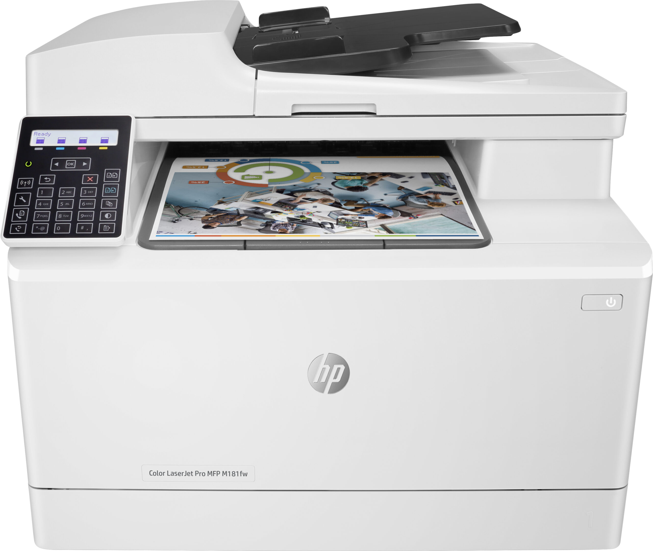 HP Color LaserJet Pro M181fw Laser A4 600 x 600 DPI 16 stron/min Wi-Fi