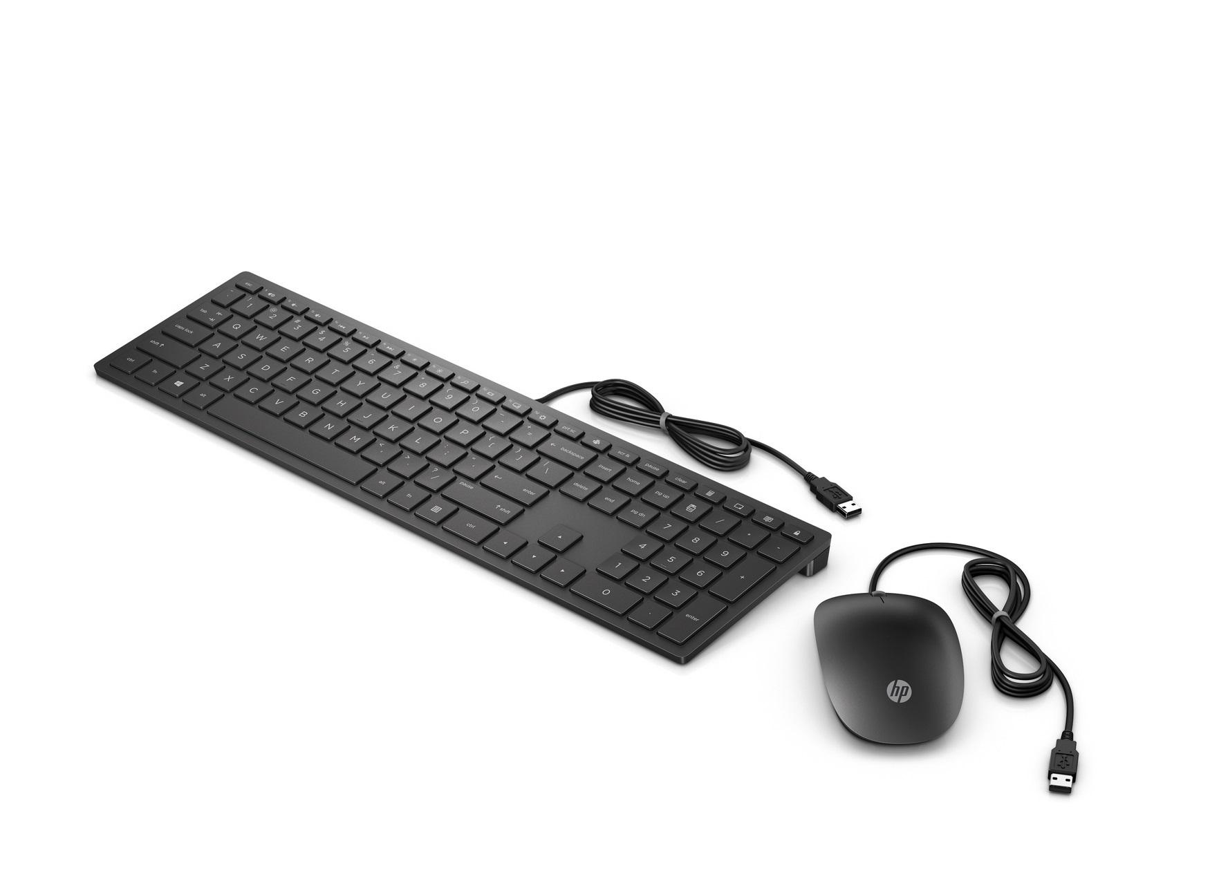 HP Przewodowa klawiatura i mysz Pavilion 400 - obrazek 2