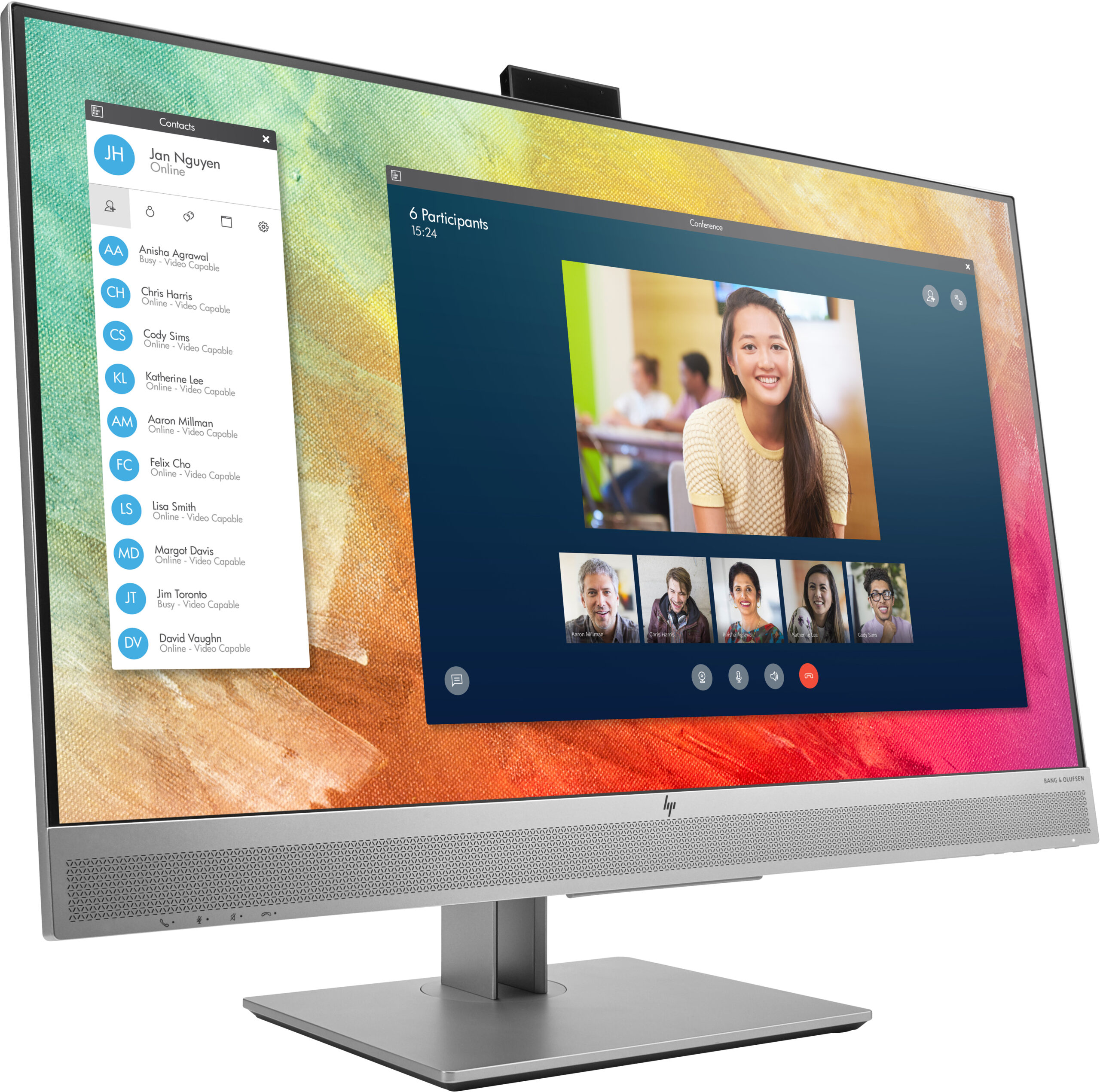 HP EliteDisplay E273m monitor komputerowy 68,6 cm (27") 1920 x 1080 px Full HD LED Czarny, Srebrny - obrazek 3