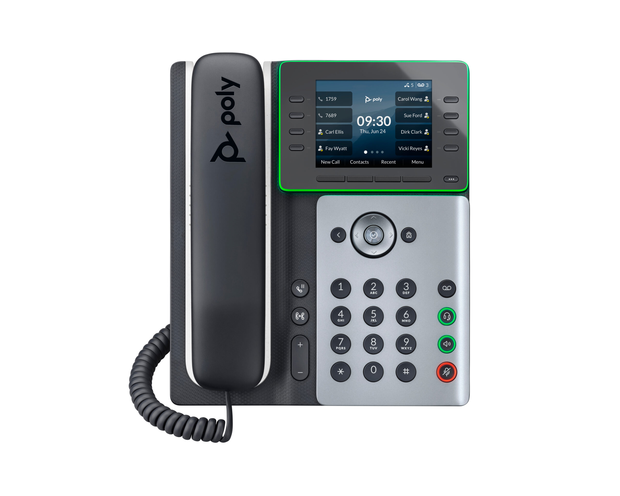 HP Poly Telefon IP Poly Edge E320 z obsługą funkcji PoE