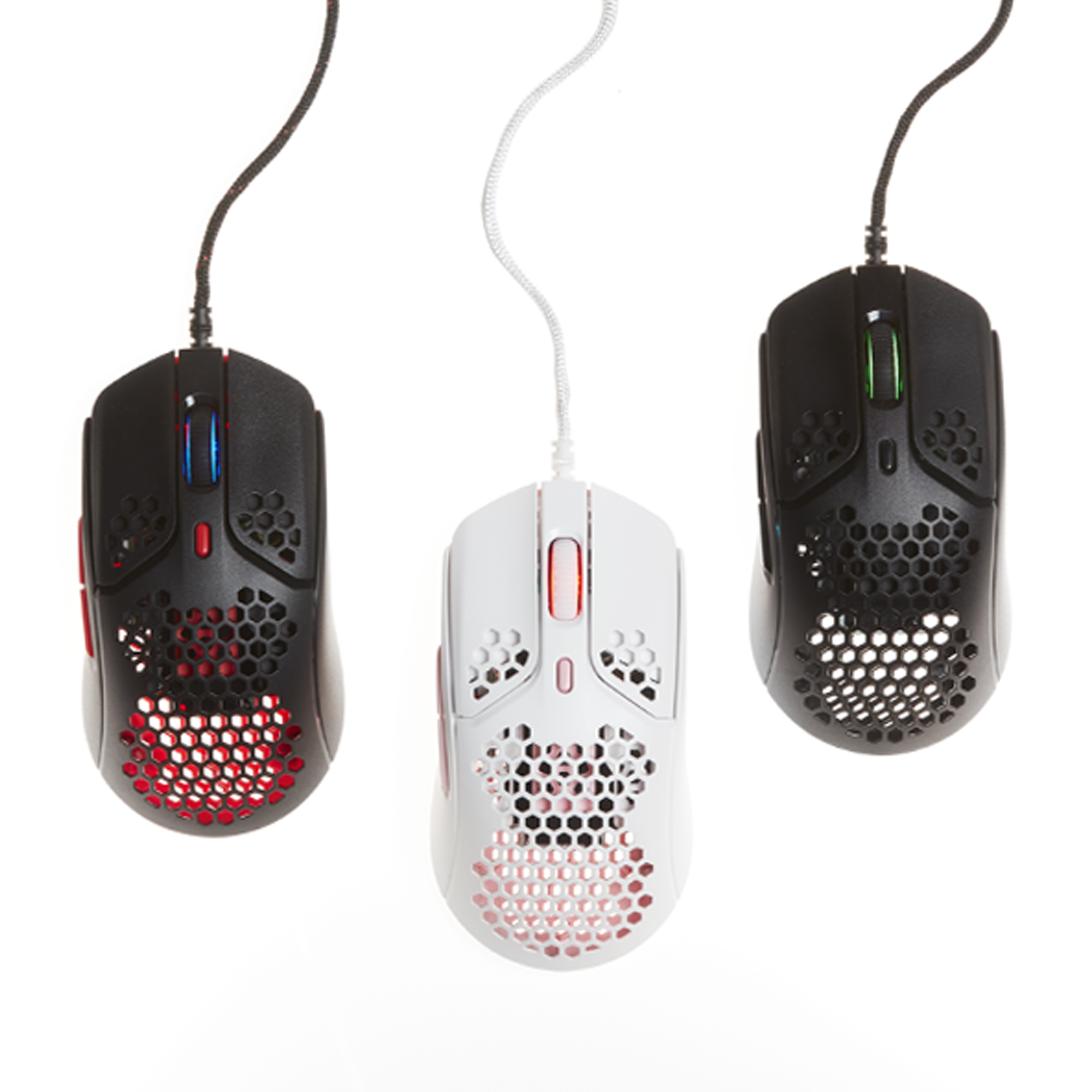 HyperX Pulsefire Haste – mysz do gier (czarno-czerwona) - obrazek 4