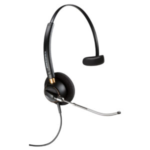 Poly EncorePro 510V Monaural Headset VoiceTube +Quick Disconnect EMEA - INTL English Loc  Euro plug