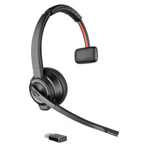 Poly Savi 8210-M Office DECT 1880-1900 MHz Single Ear Headset EMEA - INTL English Loc  Euro plug