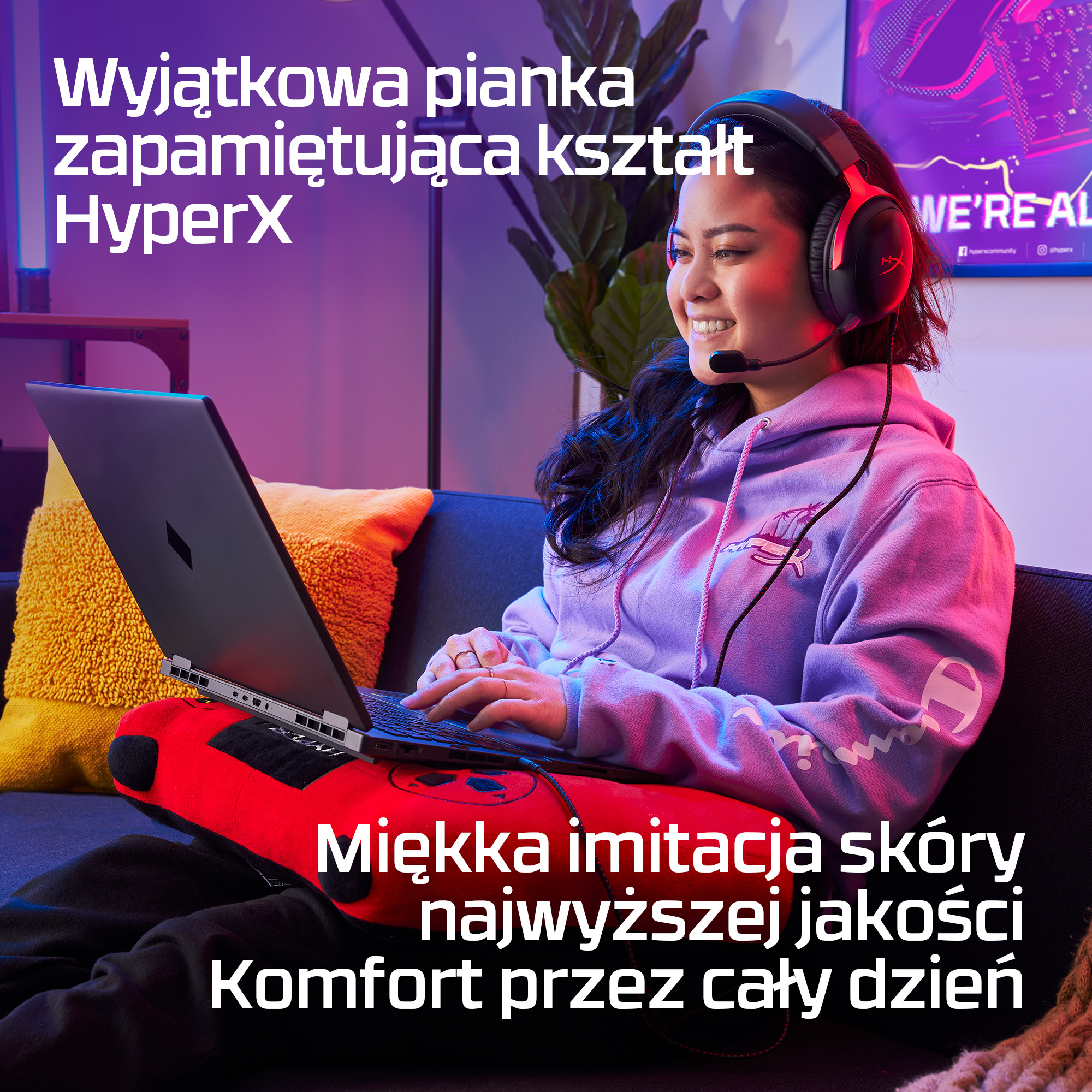 HyperX Cloud III — zestaw słuchawkowy dla graczy (czarny) - obrazek 5