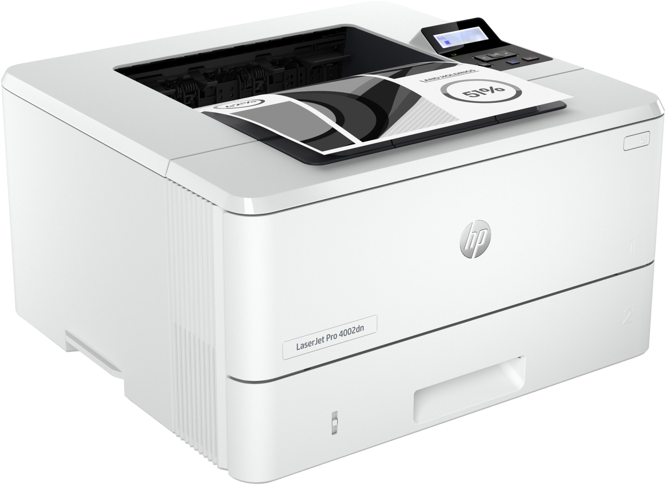 HP Laserjet Pro 4002Dn Printer, Print, Two-Sided Printing Fast First Page Out Speeds Energy Efficient Compact Size Strong Security - obrazek 4