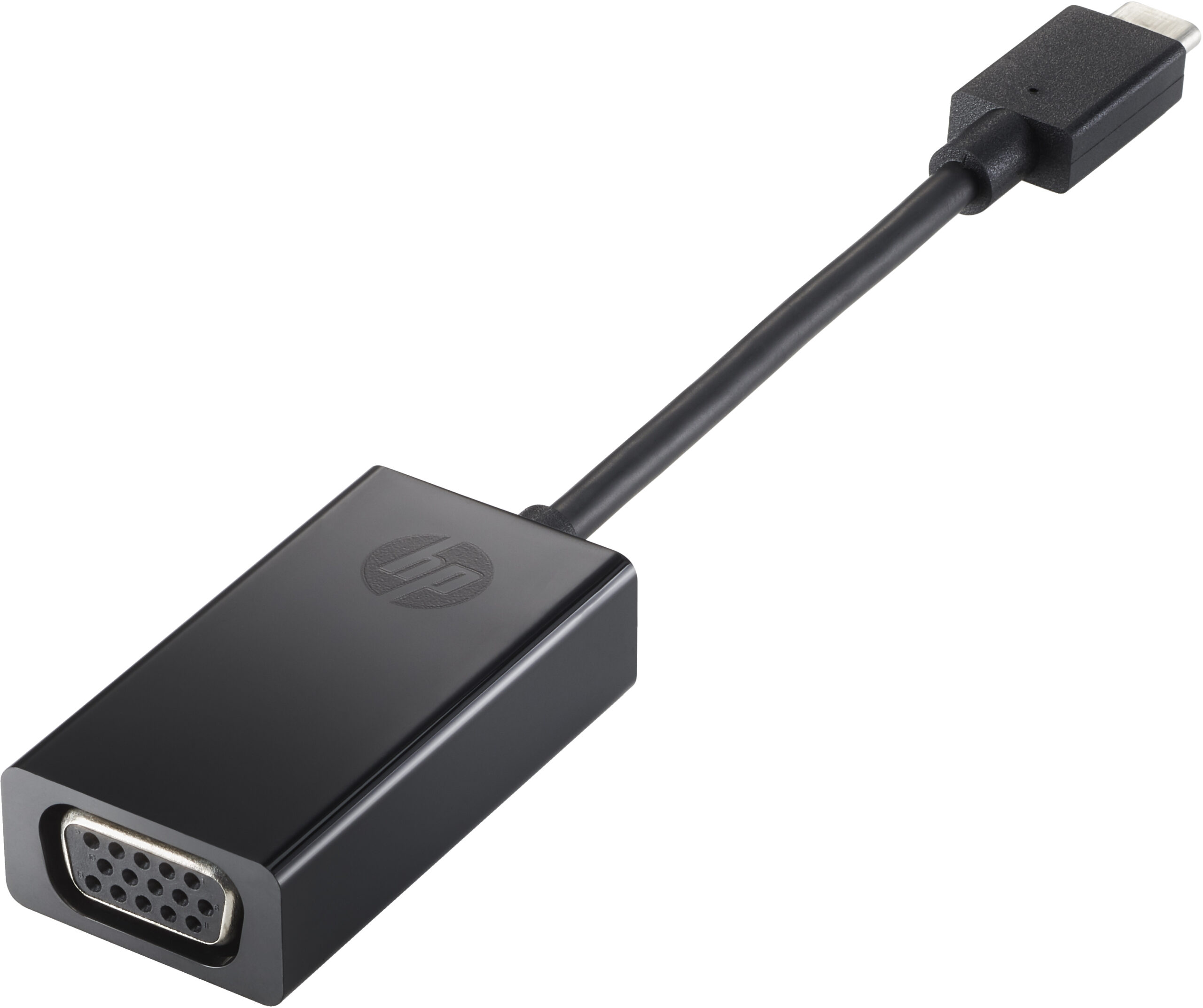 HP USB-C to VGA Adapter zewnętrzna karta graficzna usb Czarny