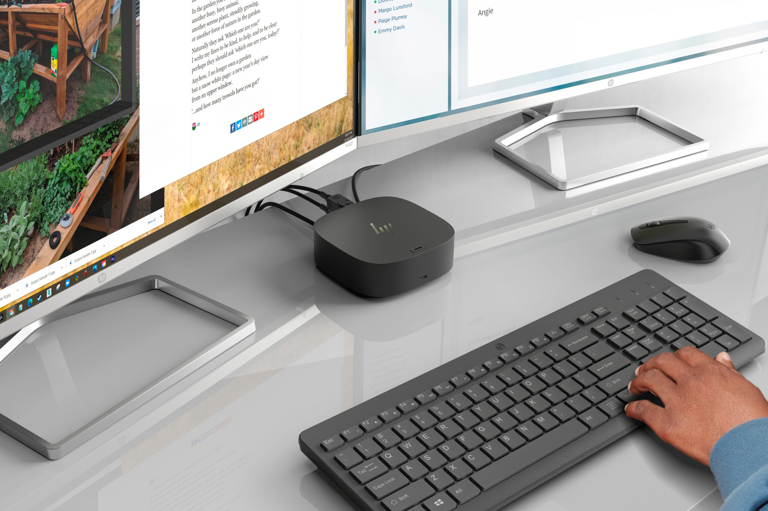 HP 330 Wireless Mouse Keyboard (2V9E6AA#ABB) - Zestaw Bezprzewodowy - obrazek 5