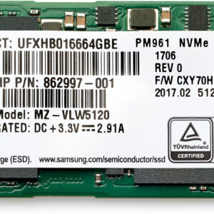 HP Dysk SSD 512 GB PCIe 4x4 NVMe TLC