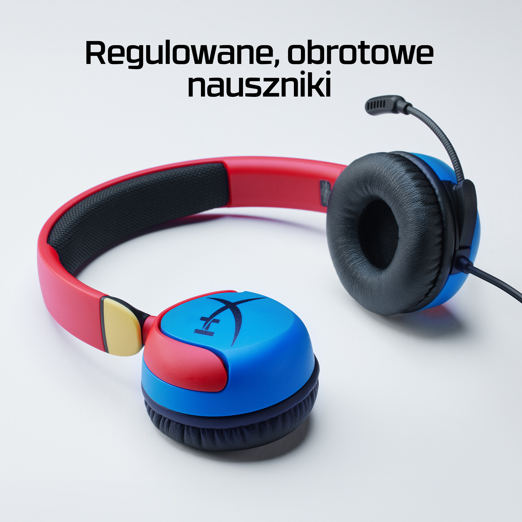 HyperX Cloud Mini – zestaw słuchawkowy dla graczy (wielokolorowy) - obrazek 3