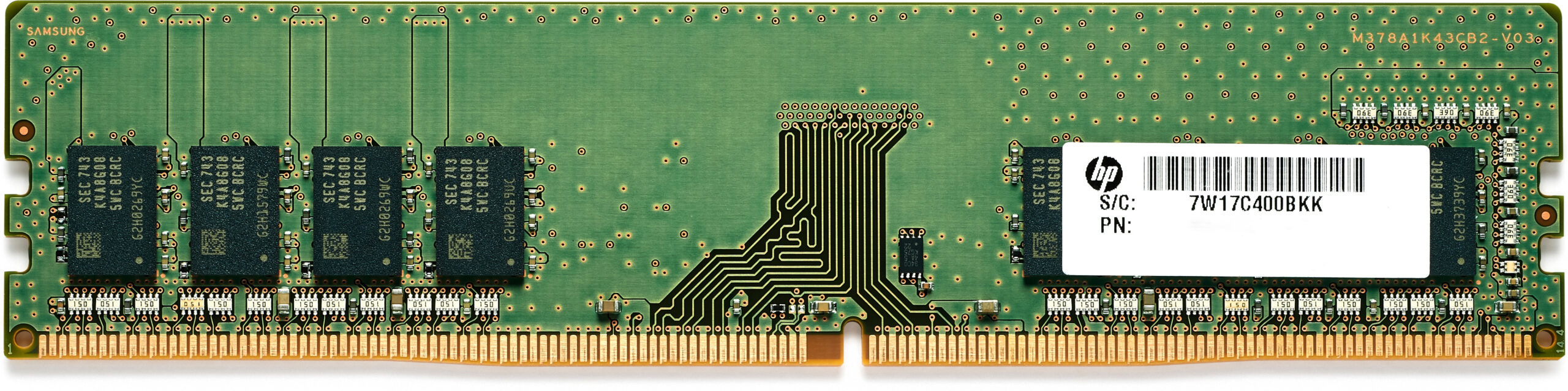 HP 7ZZ64AA moduł pamięci 8 GB 1 x 8 GB DDR4 288-pin DIMM