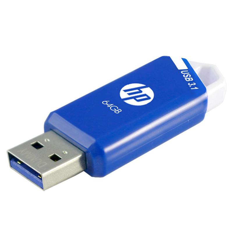 HP x755w pamięć USB 64 GB USB Typu-A 3.2 Gen 1 (3.1 Gen 1) Niebieski, Biały - obrazek 3