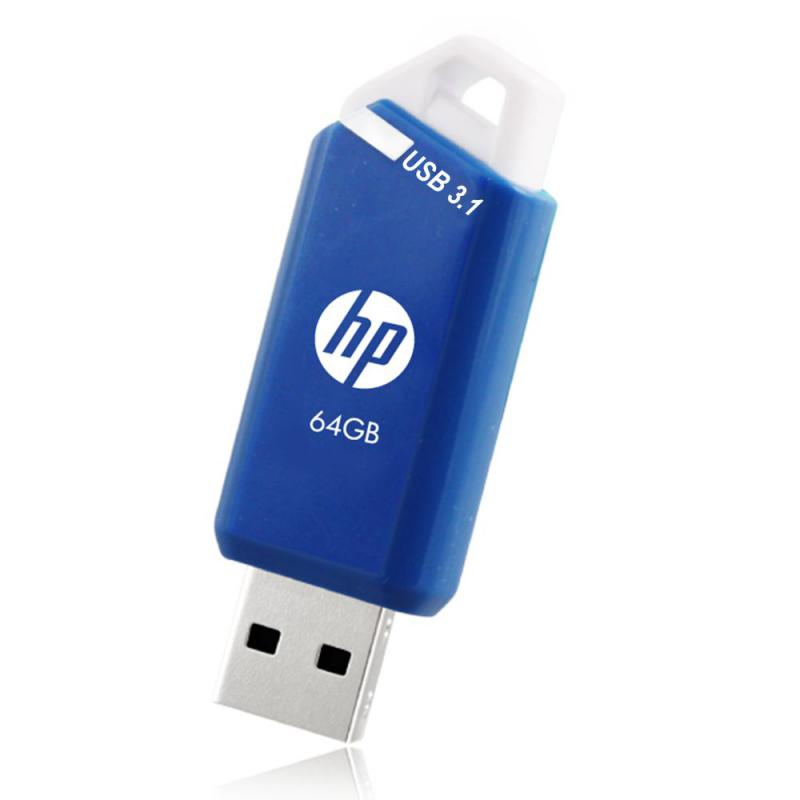 HP x755w pamięć USB 64 GB USB Typu-A 3.2 Gen 1 (3.1 Gen 1) Niebieski, Biały - obrazek 2