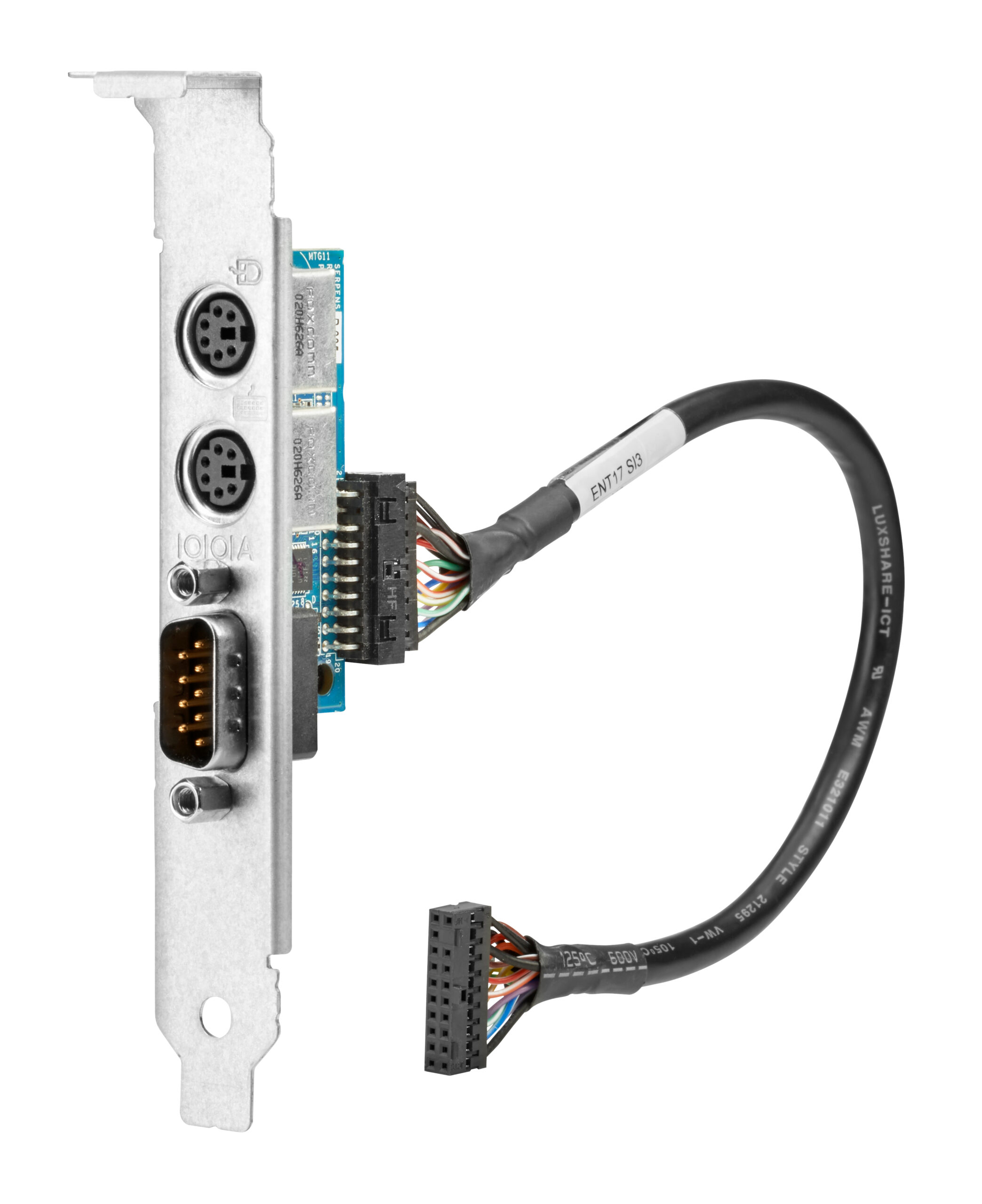 HP 800/600/400 G3 Serial/ PS/2 adapter Wewnętrzny PS2, Seryjny