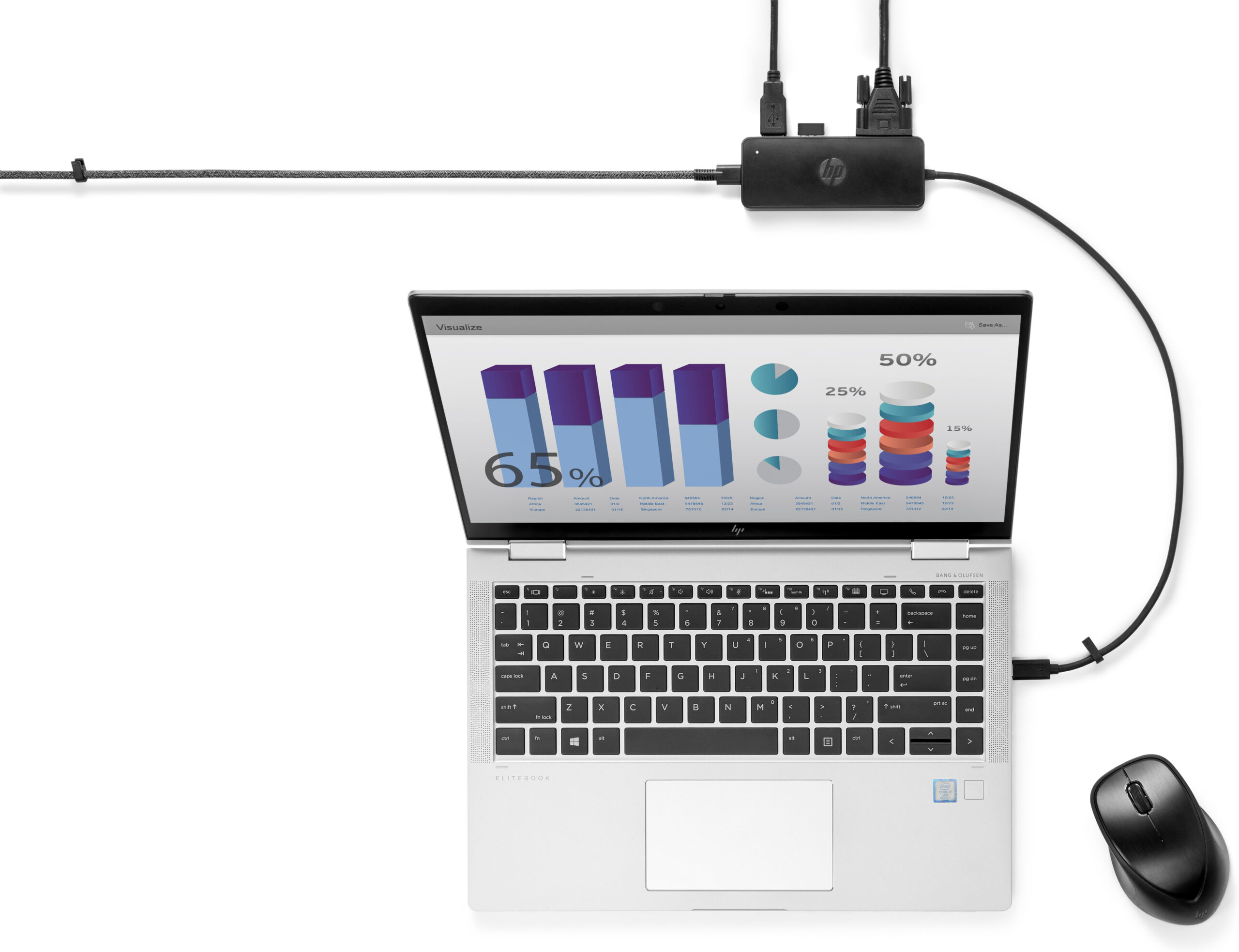 HP Koncentrator podróżny USB-C G2 - obrazek 4
