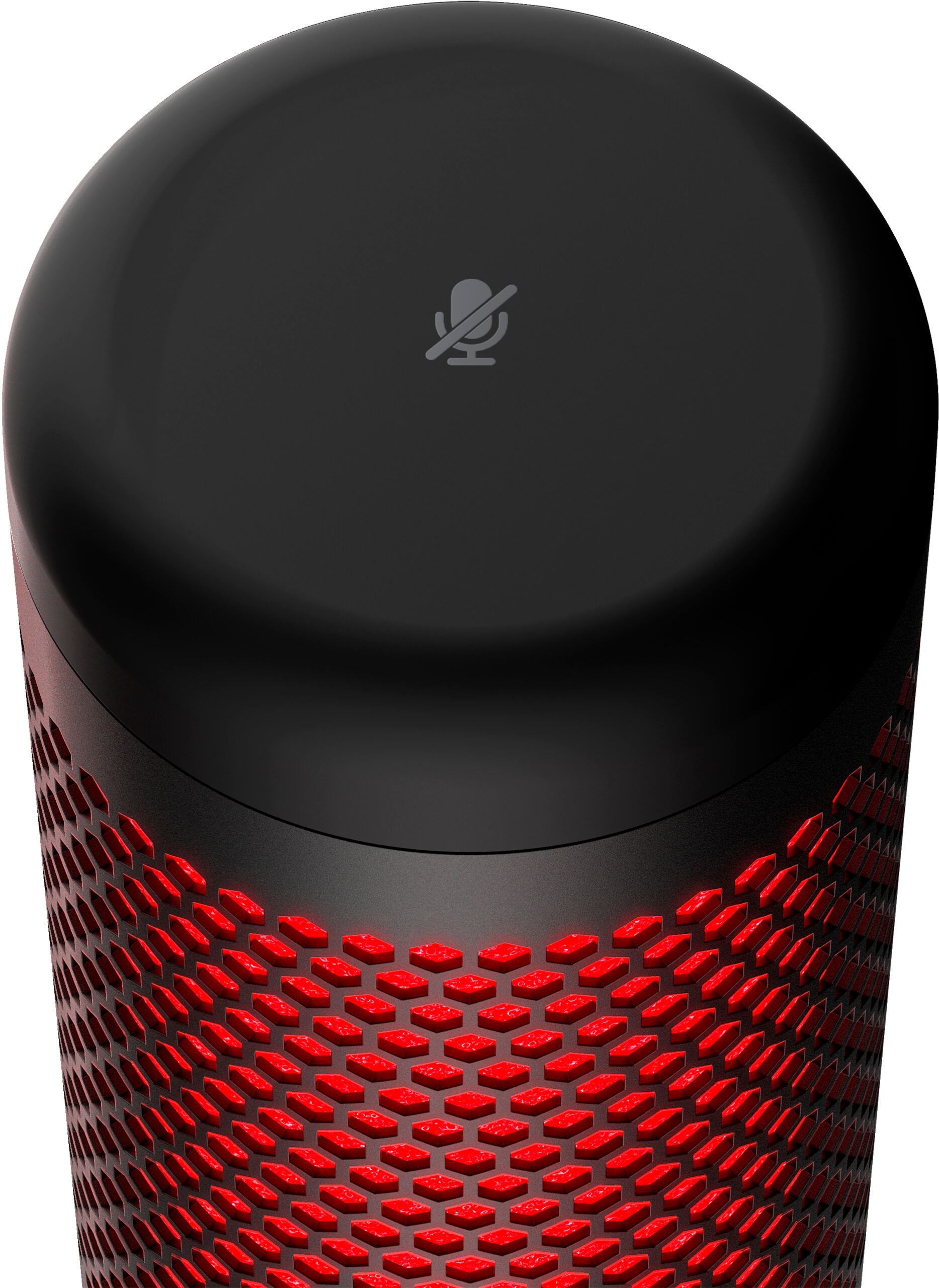 HyperX QuadCast – mikrofon USB (czarno-czerwony) – czerwone podświetlenie - obrazek 5