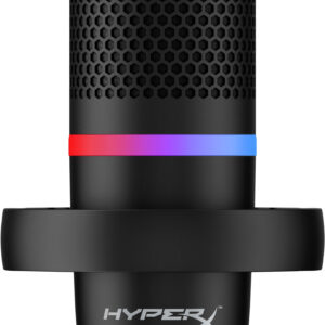 HyperX DuoCast – mikrofon USB (czarny) – oświetlenie RGB