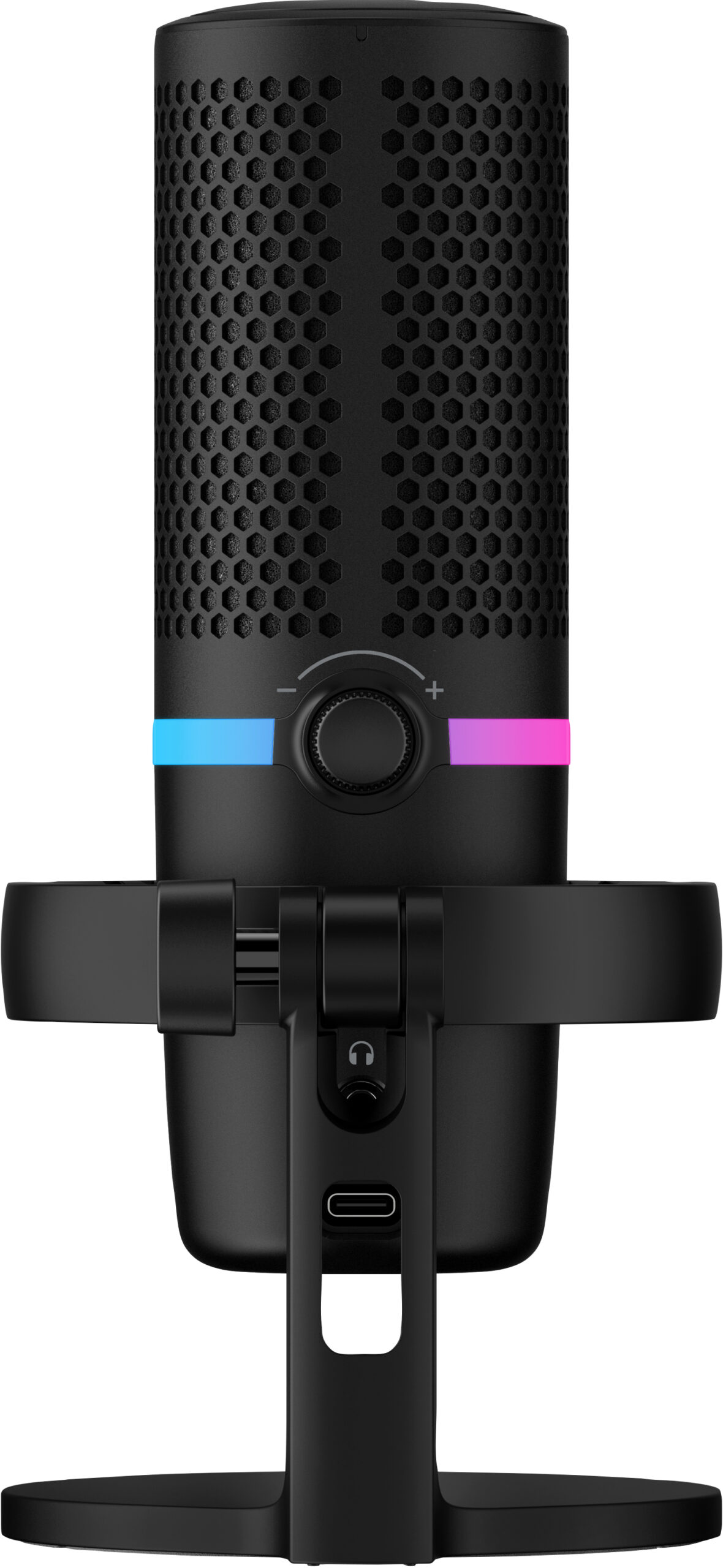 HyperX DuoCast – mikrofon USB (czarny) – oświetlenie RGB - obrazek 3