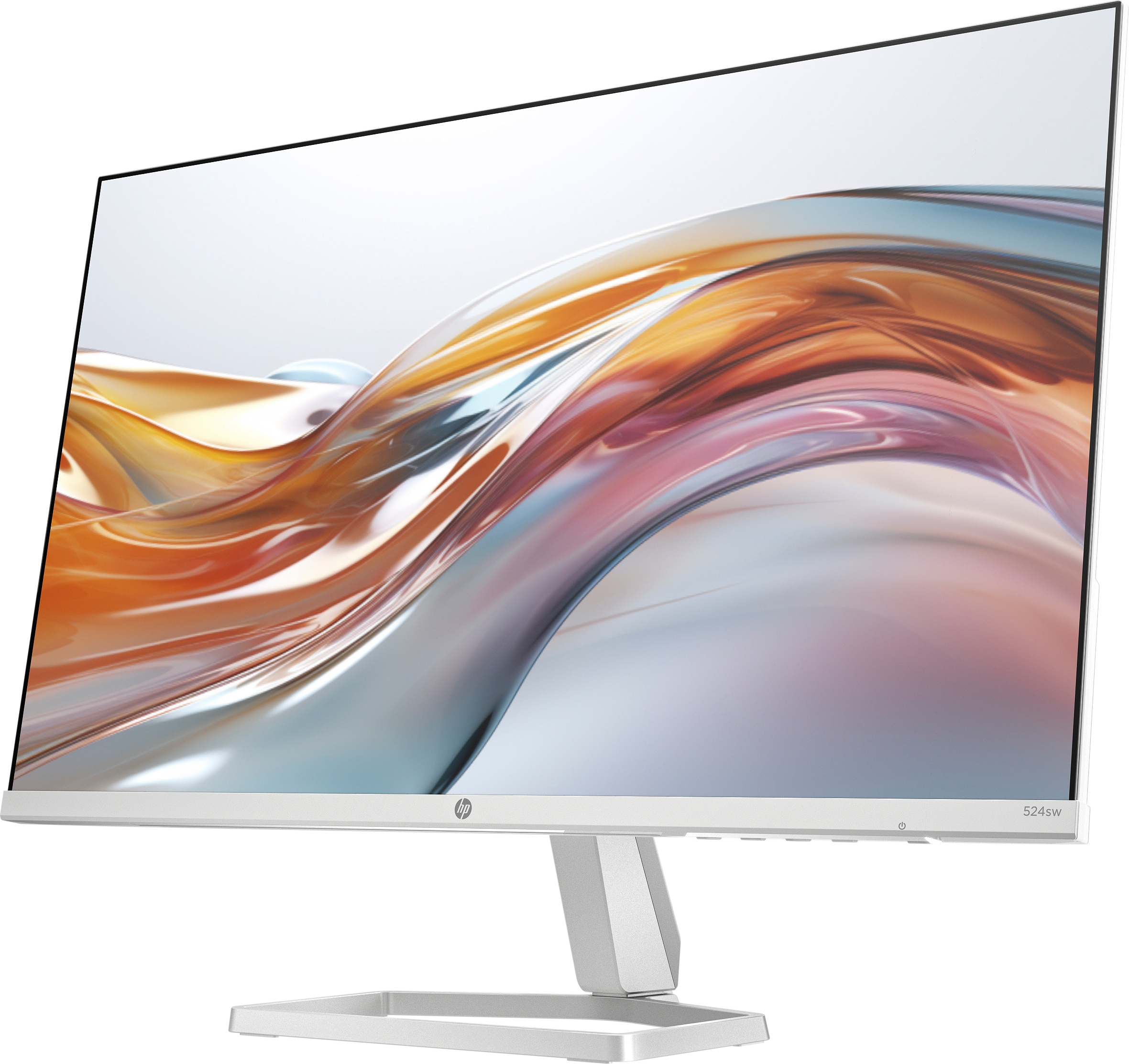 HP 23,8-calowy monitor seria 5 FHD w kolorze białym – 524sw - obrazek 2