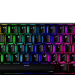 HyperX Alloy Origins 65 klawiatura mechaniczna RGB - przełączniki HX Red - QWERTY US INT