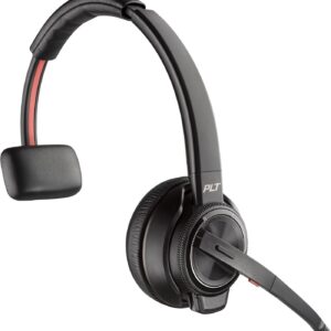 HP Poly Jednouszny zestaw słuchawkowy Poly Savi 8210 DECT 1880–1900 MHz + podstawka ładująca