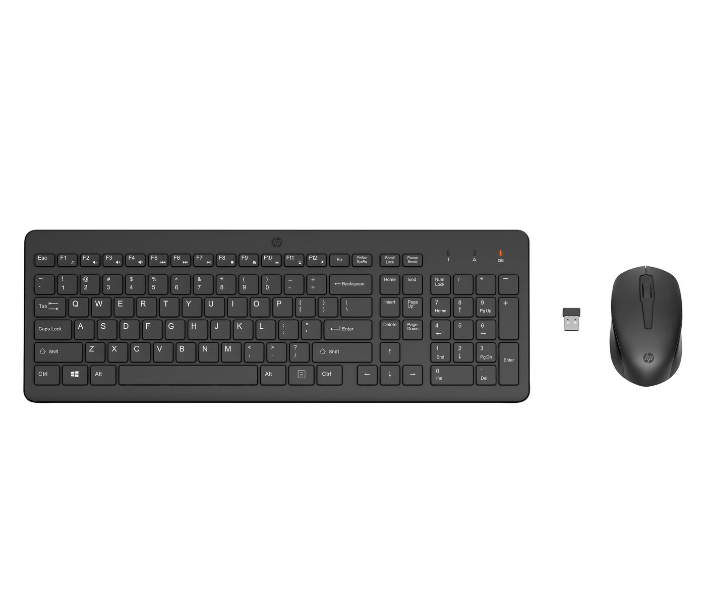 Zestaw klawiatura + mysz HP 330 Wireless Combo czarne 2V9E6AA