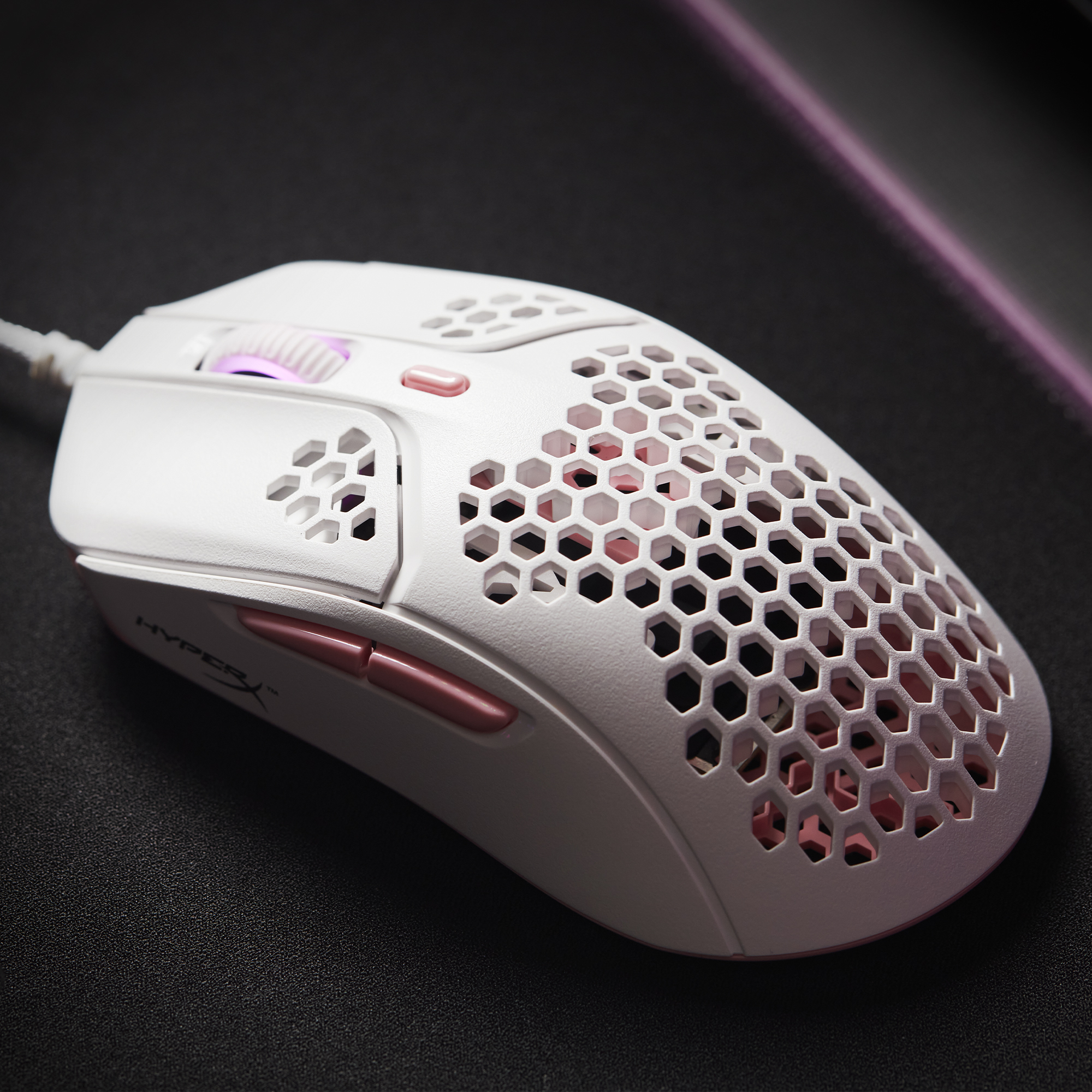 HyperX Pulsefire Haste – mysz do gier (czarno-czerwona) - obrazek 5