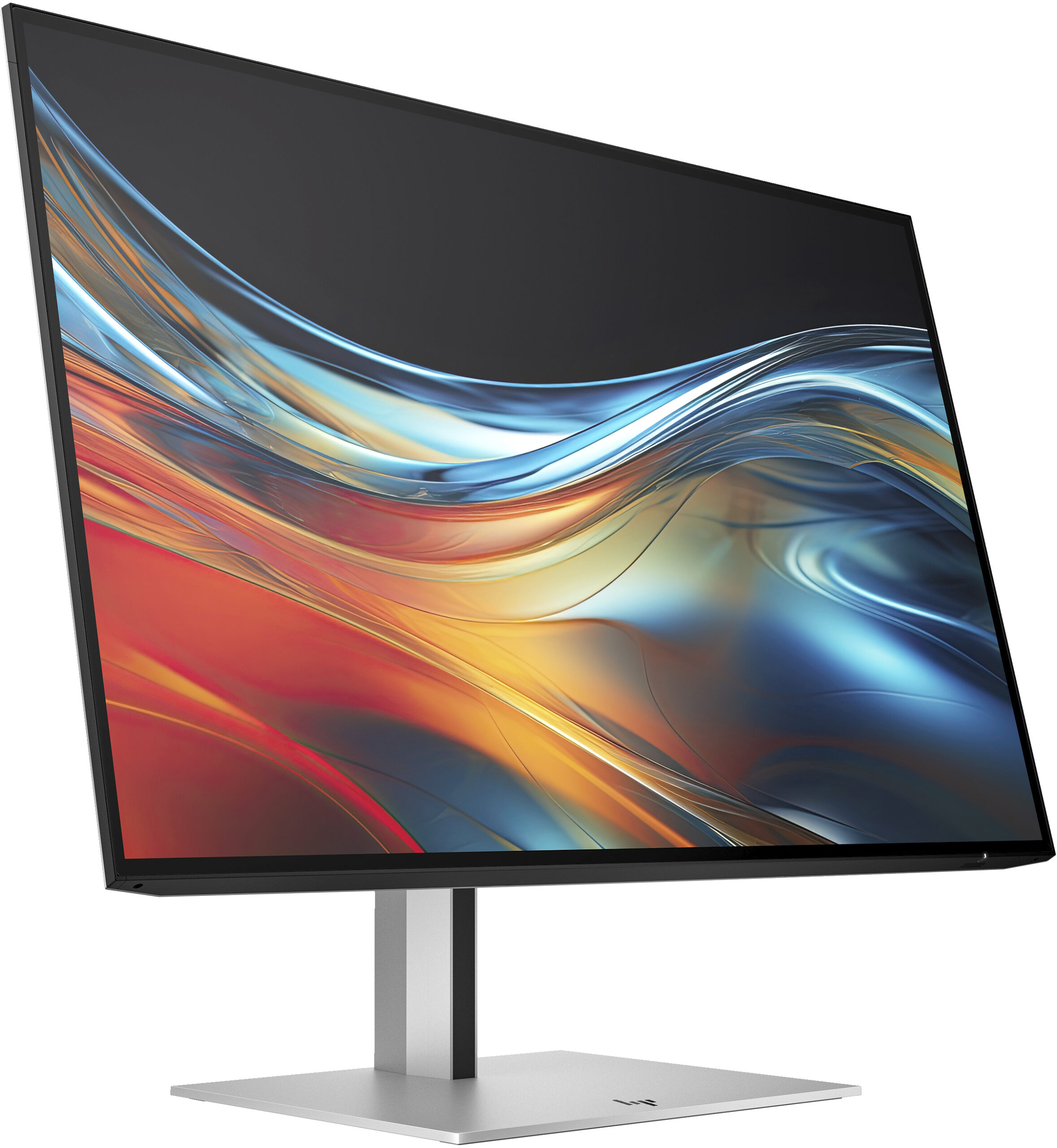 HP Series 7 Pro 24 inch WUXGA Monitor - 724pn monitor komputerowy 61 cm (24") 1920 x 1200 px LCD Czarny, Srebrny - obrazek 2