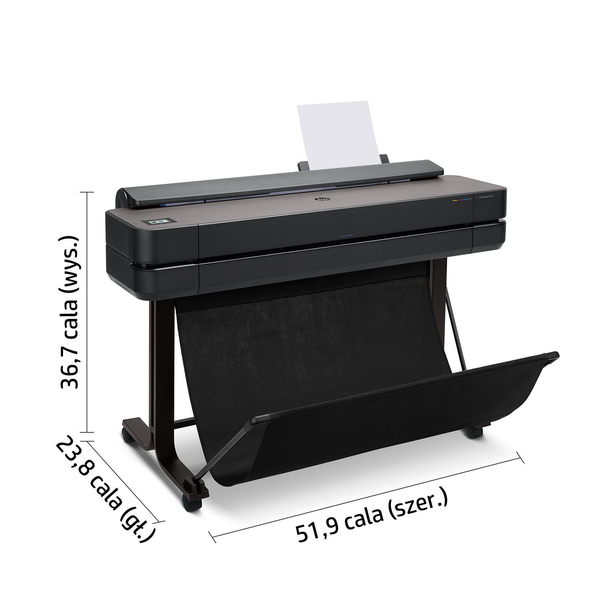 HP 24-calowy stojak do drukarki DesignJet T200/T600 - obrazek 2