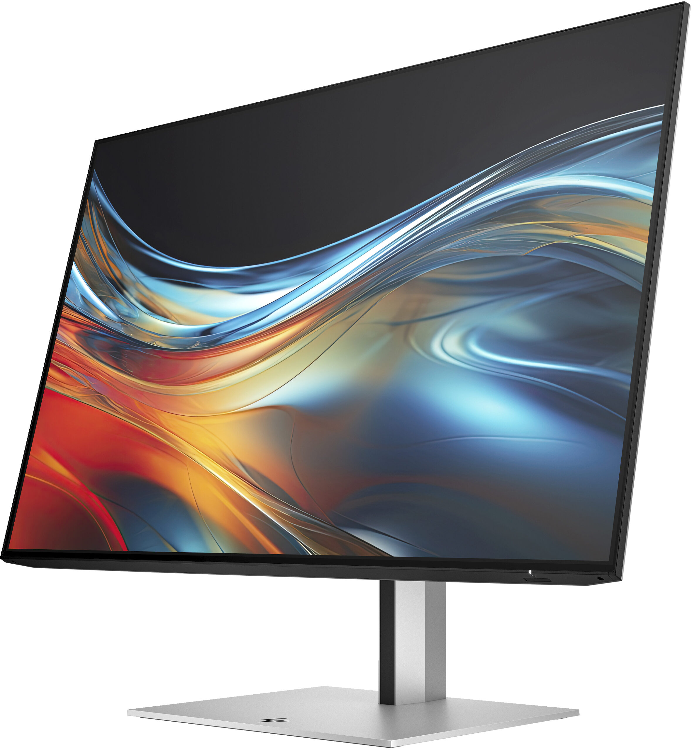 HP Series 7 Pro 24 inch WUXGA Monitor - 724pn monitor komputerowy 61 cm (24") 1920 x 1200 px LCD Czarny, Srebrny