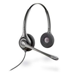 Poly HW261N Supraplus Binaural Dual Headset +Pouch TAA