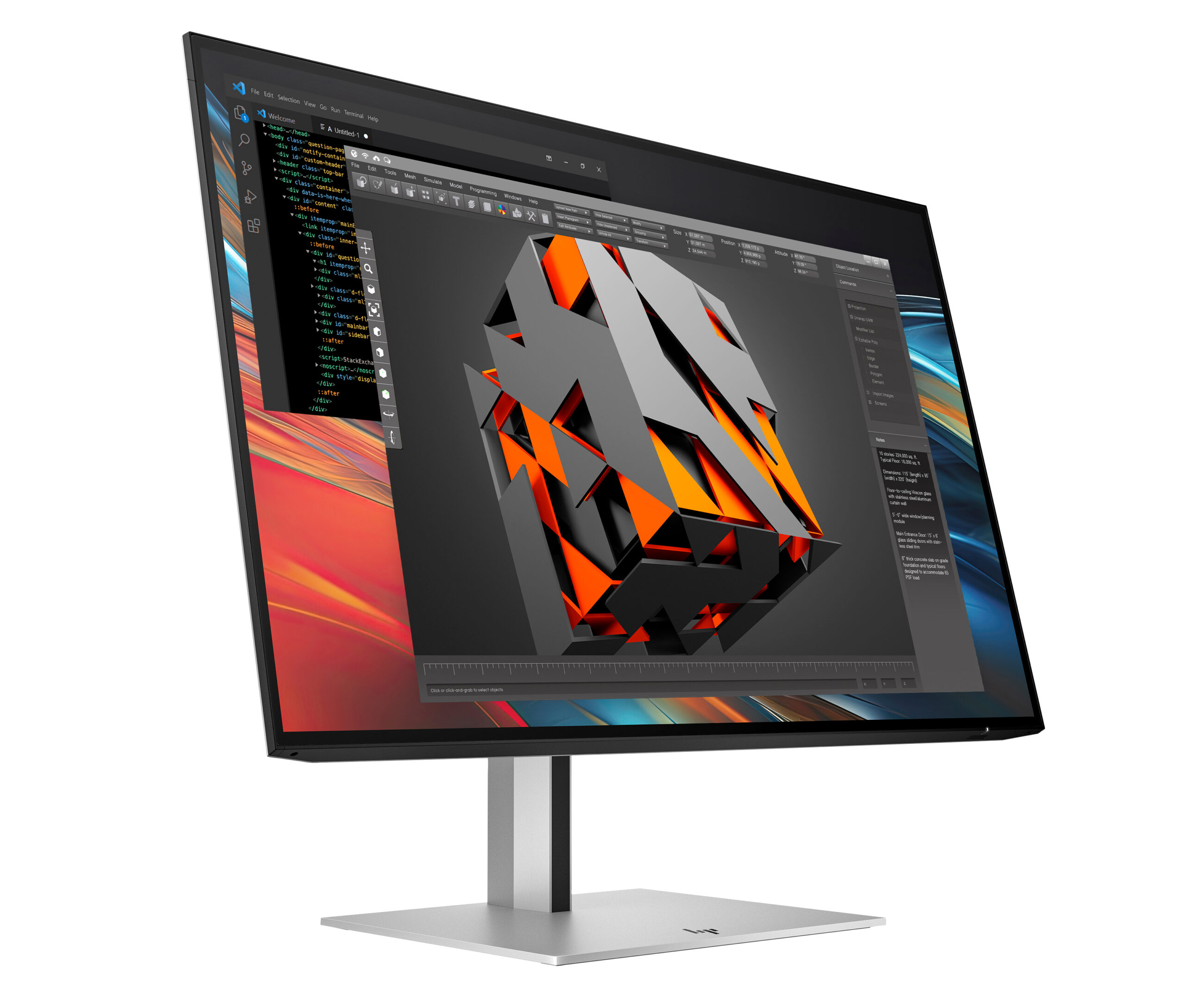 HP Series 7 Pro 24-calowy monitor Pro z serii 7 WUXGA – 724pn, bez PVC - obrazek 2