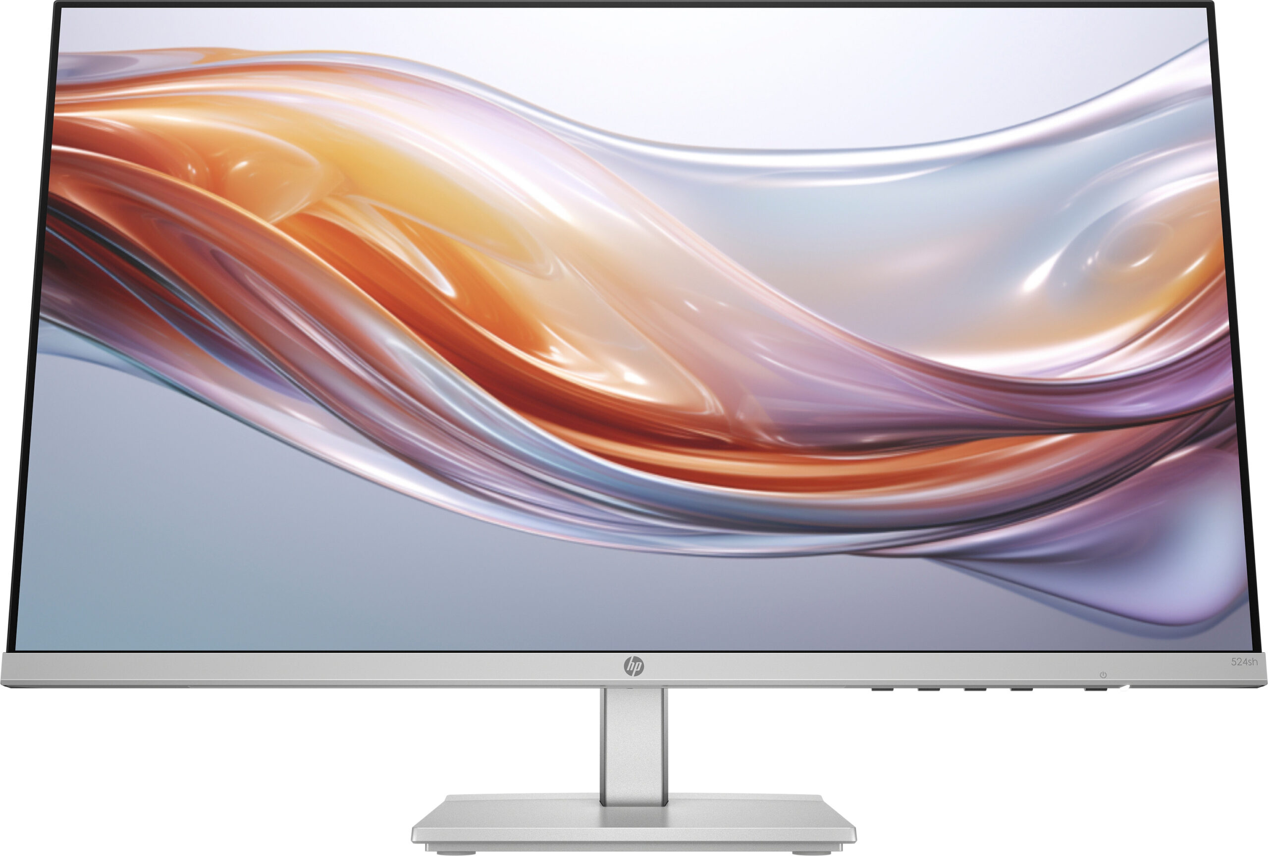 HP Series 5 23.8 inch FHD Height Adjust Monitor - 524sh, 60.5 cm (23.8"), 1920 x 1080 pixels, Full HD, LCD, 5 ms, Silver